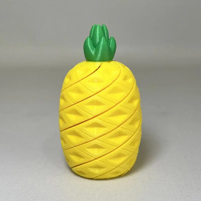 3d Printed Twist Small Ball Rotating Fruits Vegetables Series Sensory Relieve Anxiety Office Home Decor Fun Children Adult Gifts